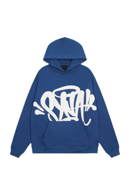 syan world hoodie blue