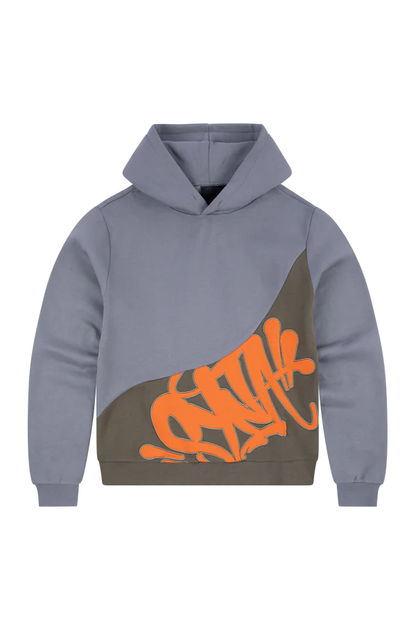syna-world-slice-hoodie-grey-brown Syna grey hoodie