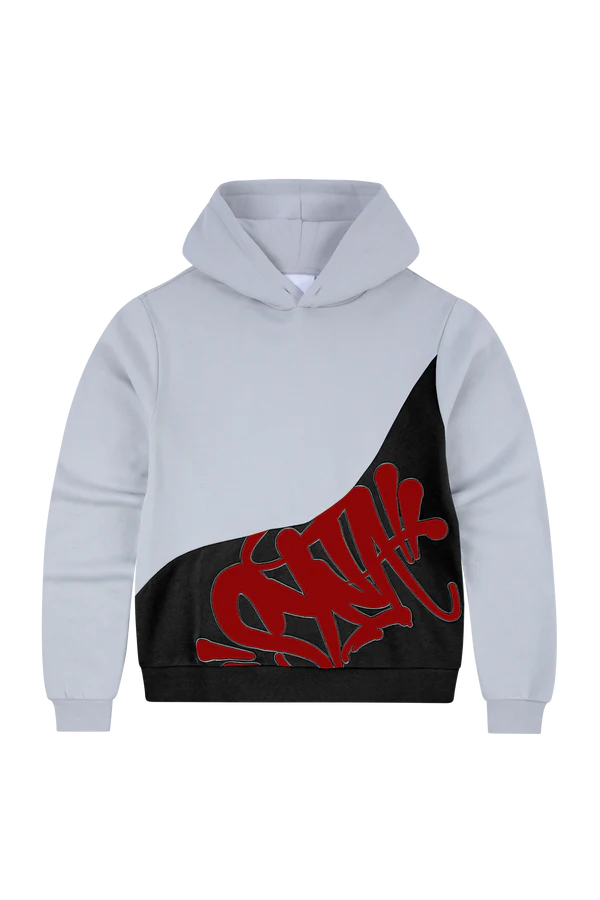 syna-world-slice-hoodie-grey-red Syna grey hoodie