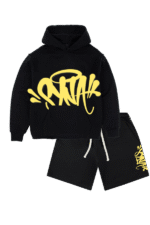 syna world hoodie and shorts