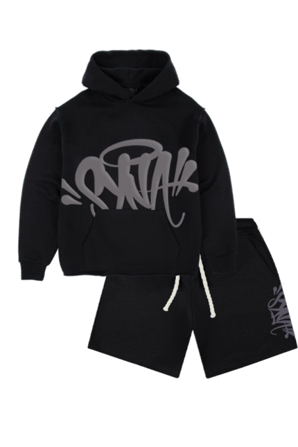 syna world hoodie and shorts ser
