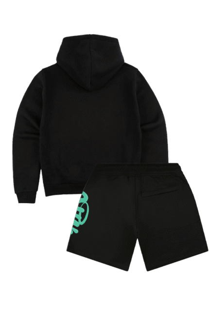syna world hoodie and shorts