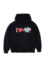 i hert syna hoodie black