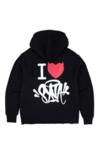 i hert syna hoodie black