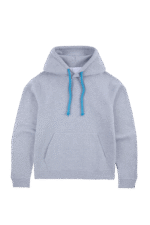 Syna og hoodie marl grey