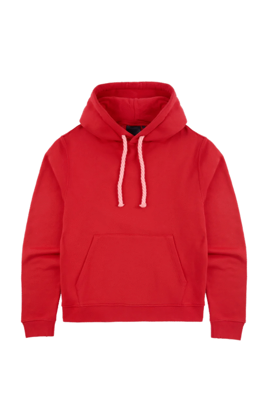 Syna og hoodie red