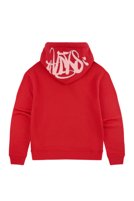 Syna og hoodie red