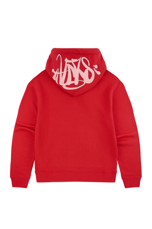 Syna og hoodie red