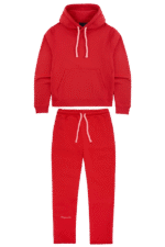red syna world tracksuit