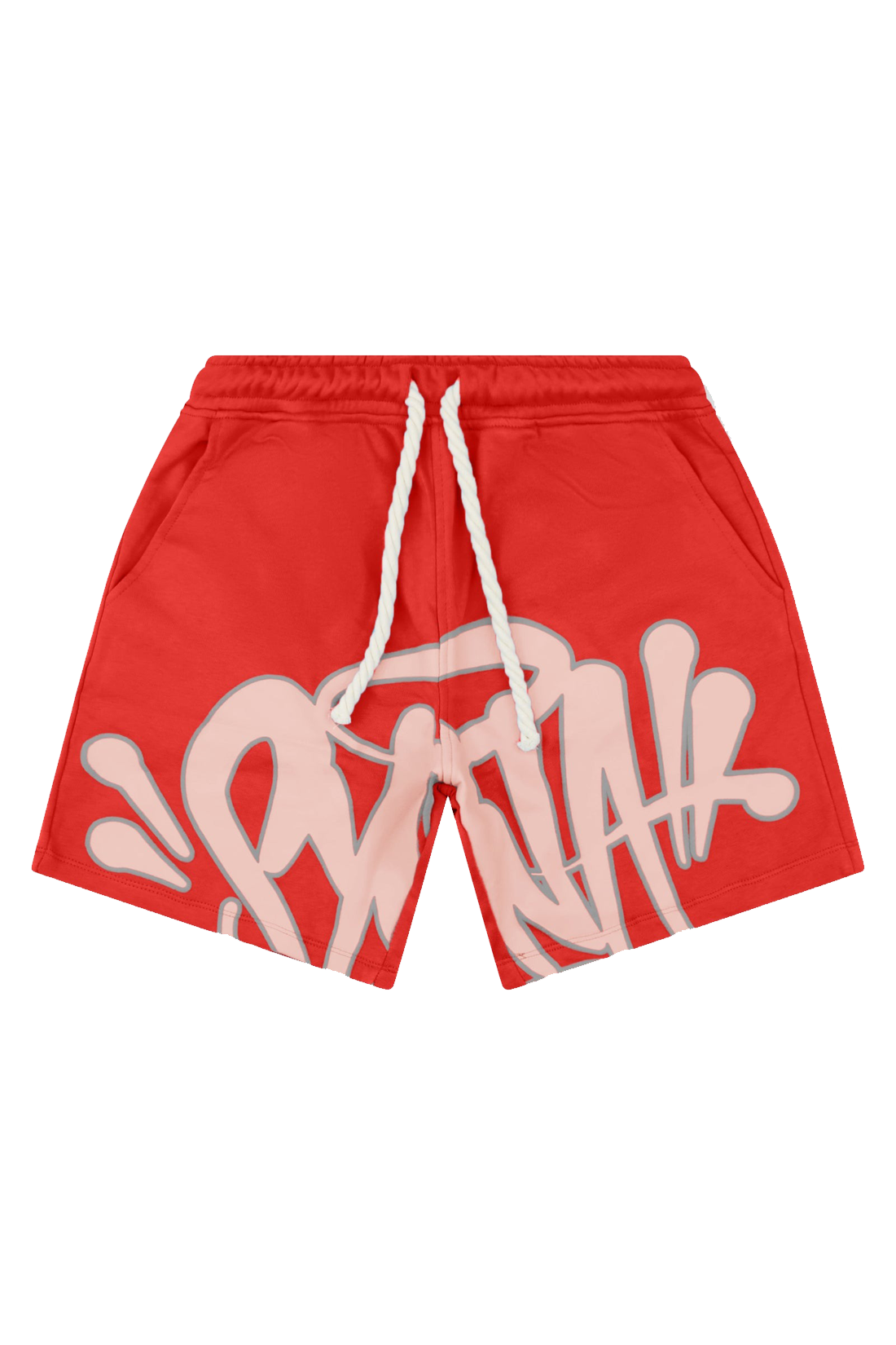 synaworld-syna-logo-t-shirt-and-shorts-set-red syna world shorts