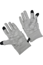 syna gloves grey and black