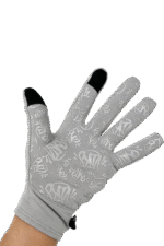 syna gloves grey and black